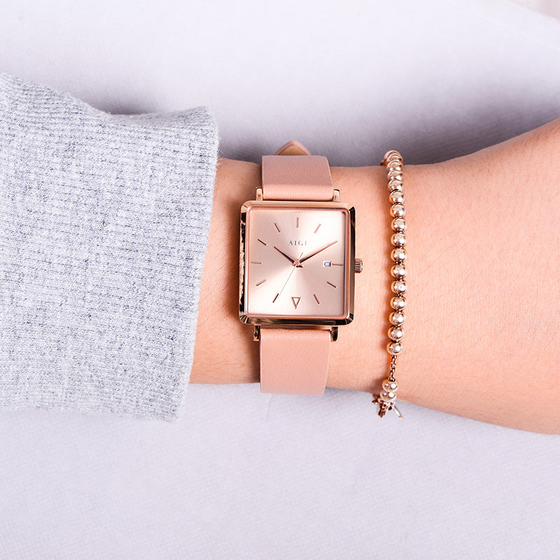 Midnight Sun - Nude leather - AIGItime