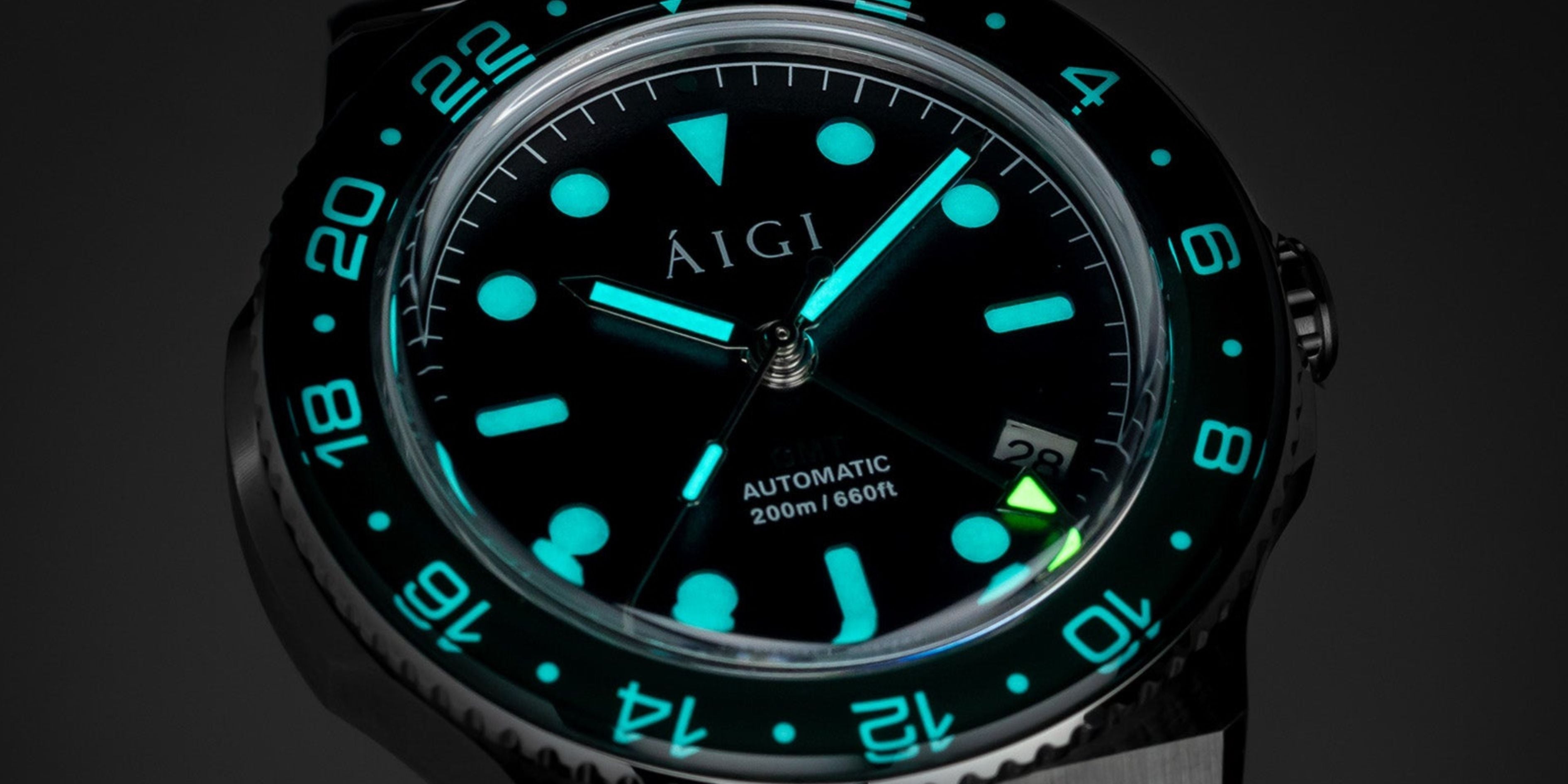 Dual Time Zone Automatic Watch