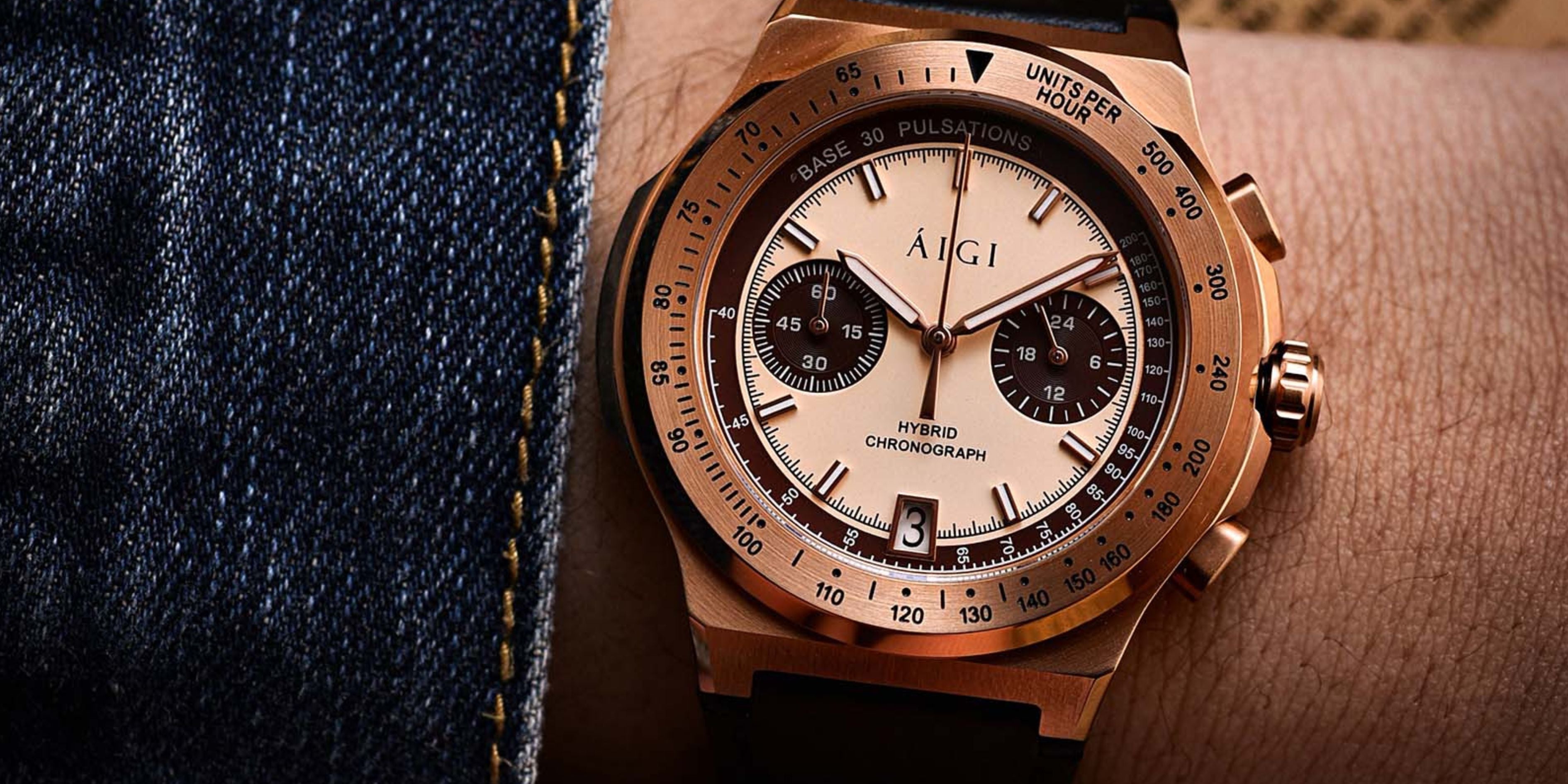 mecha quartz watch for men