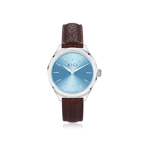 Polar Blue 32MM - Leather