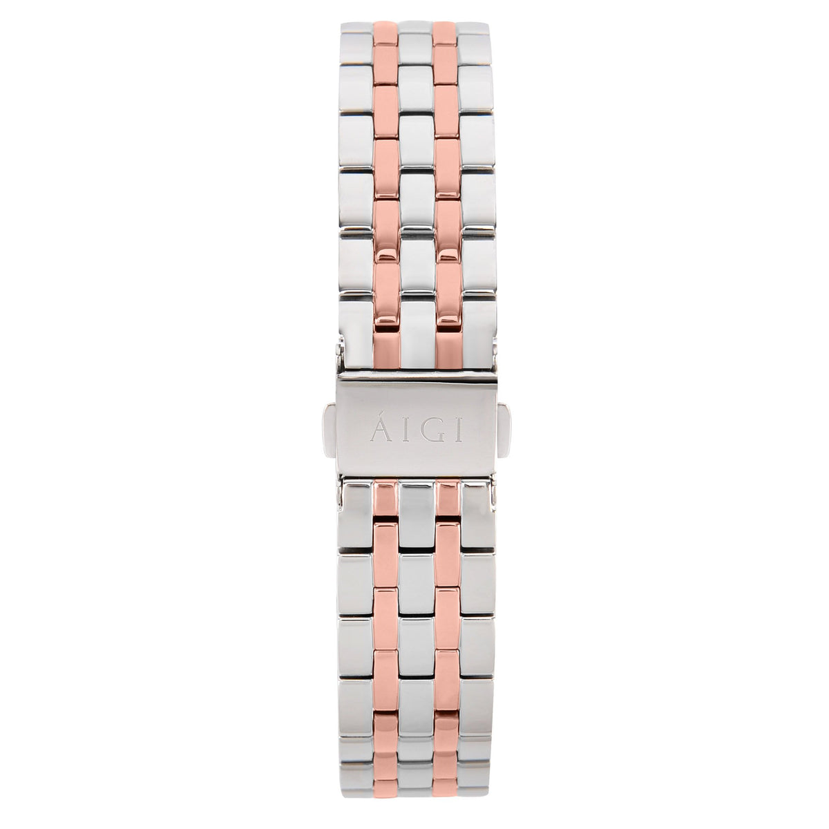 STEEL STRAP 18MM - TWO TONE ROSEGOLD