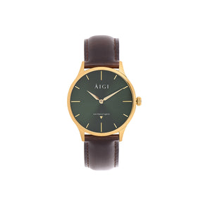 NORTHERN LIGHTS 36MM - BROWN LEATHER
